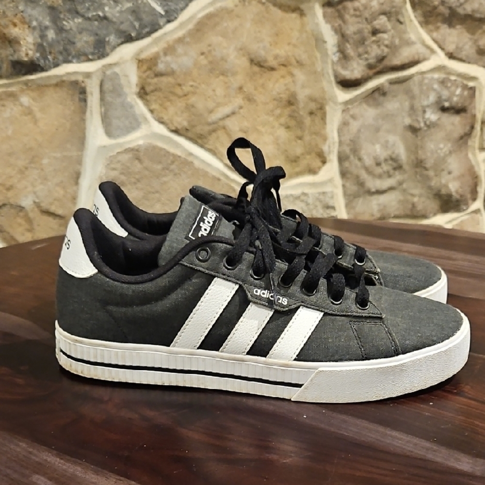 Adidas Black and White Sneakers Classic Design